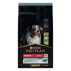 Про План Взрослые Собаки Средних пород Ягненок 1,5кг.