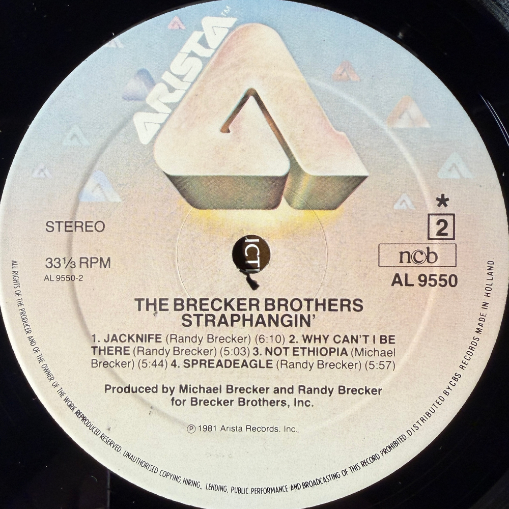 Виниловая пластинка The Brecker Brothers ‎– Straphangin LP