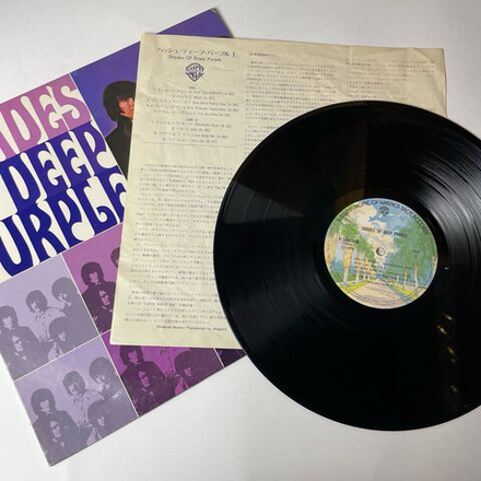 Винтажная виниловая пластинка LP Shades Of Deep Purple (Japan 1977) (No Obi) Mandrake Root
