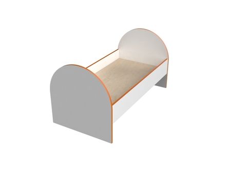 Кровать детская Кр-02-02-01