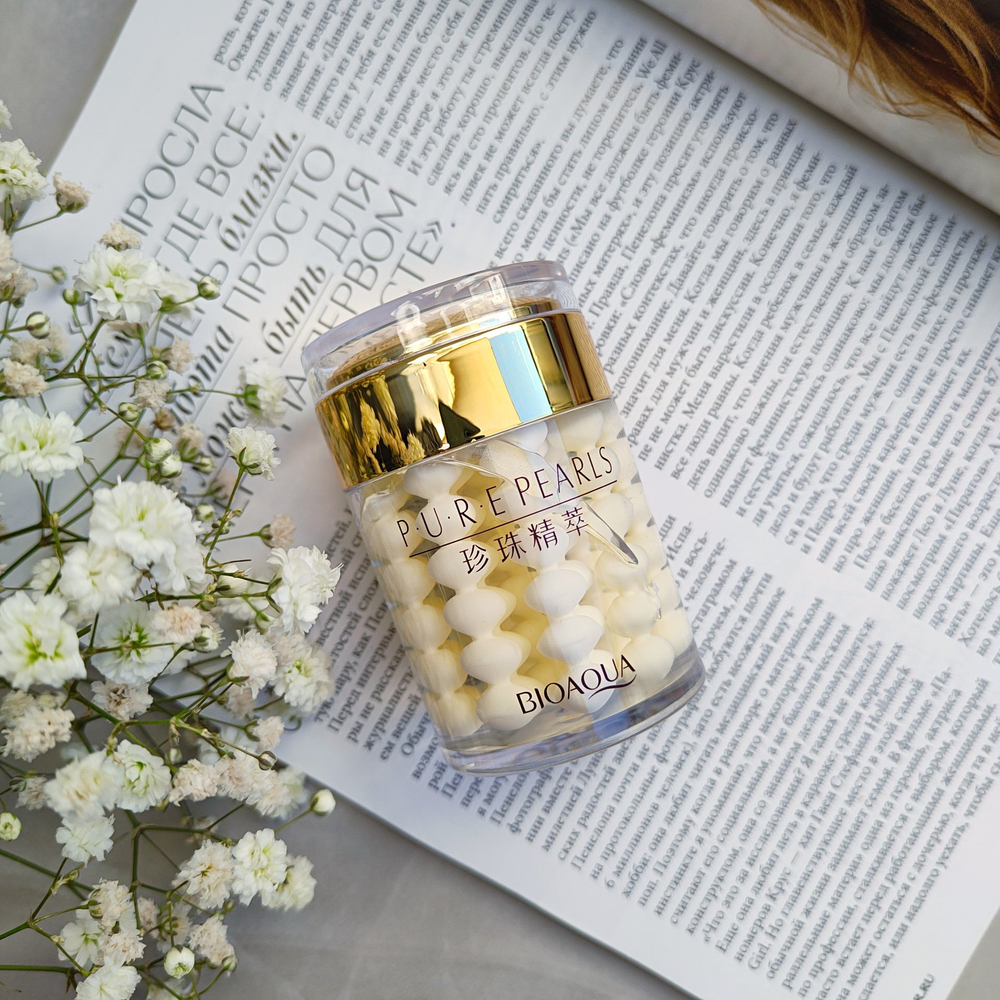 Крем для лица с жемчужной пудрой, 60г