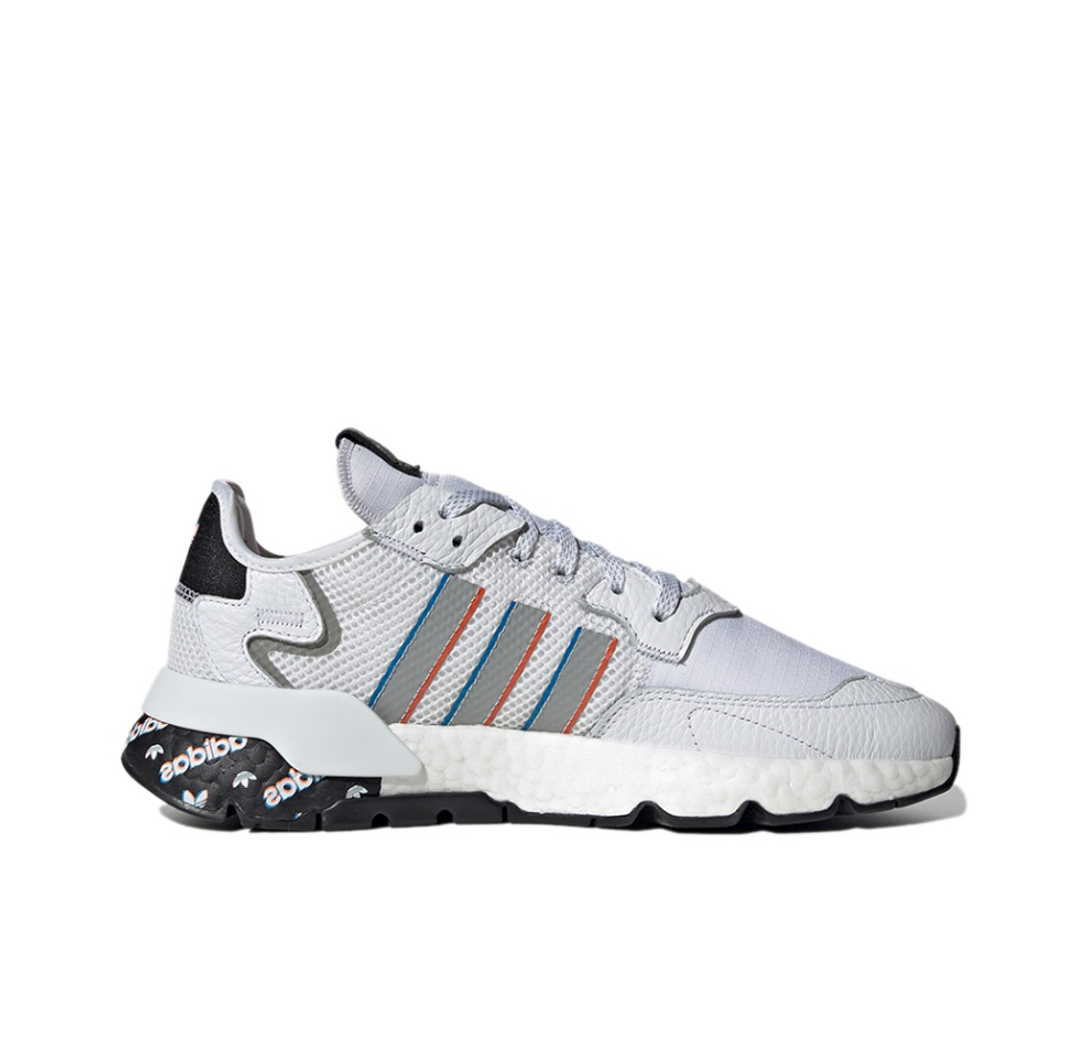 Мужские кроссовки Adidas Originals Nite Jogger 'White Black Silver' H01719