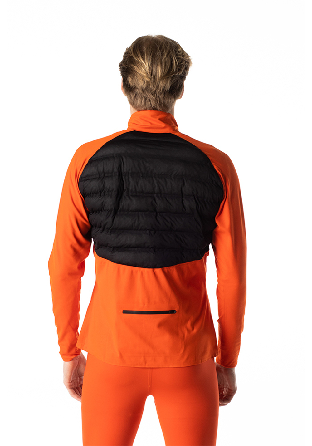 ЛОНГСЛИВ С ПУХОВОЙ ВСТАВКОЙ МУЖСКОЙ LONG SLEEVE DOWN PUFFER | TANGERINE