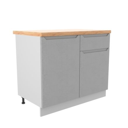 Кухня Модуль СШ 1000 Тренто Штукатурка белая