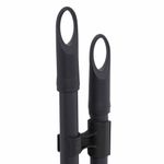 Совок для мусора + щетка, рукоятки 80 см пластик, синий, "ЛЕНИВКА XL", LAIMA, 608212