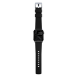 Гибридный ремешок Nomad Active Band Pro для Apple Watch 44, 45, 46 мм и Ultra 2–3 Водостойкий ремешок из натуральной кожи Heinen с подкладкой из фторэластомера и классической застёжкой из нержавеющей стали