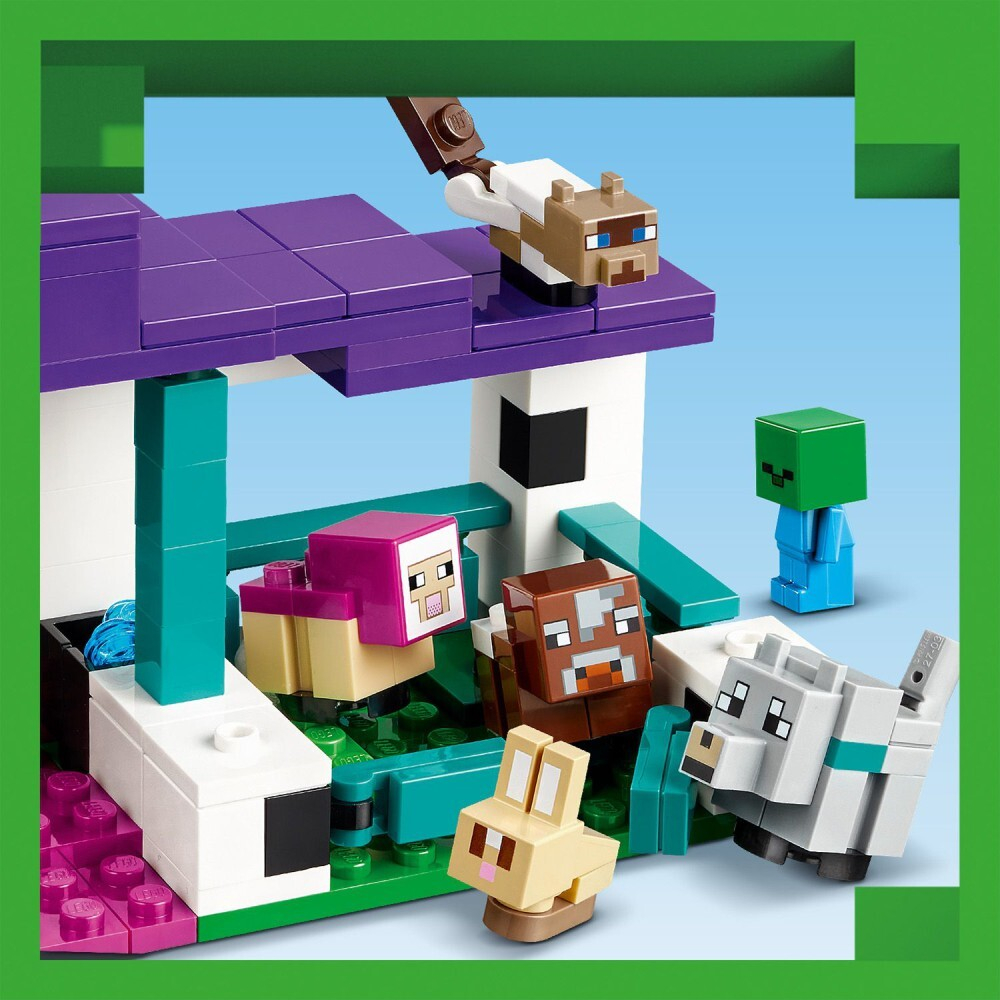 LEGO Minecraft - Приют для животных 21253 / артикул   21253  / GTIN 5702017583297