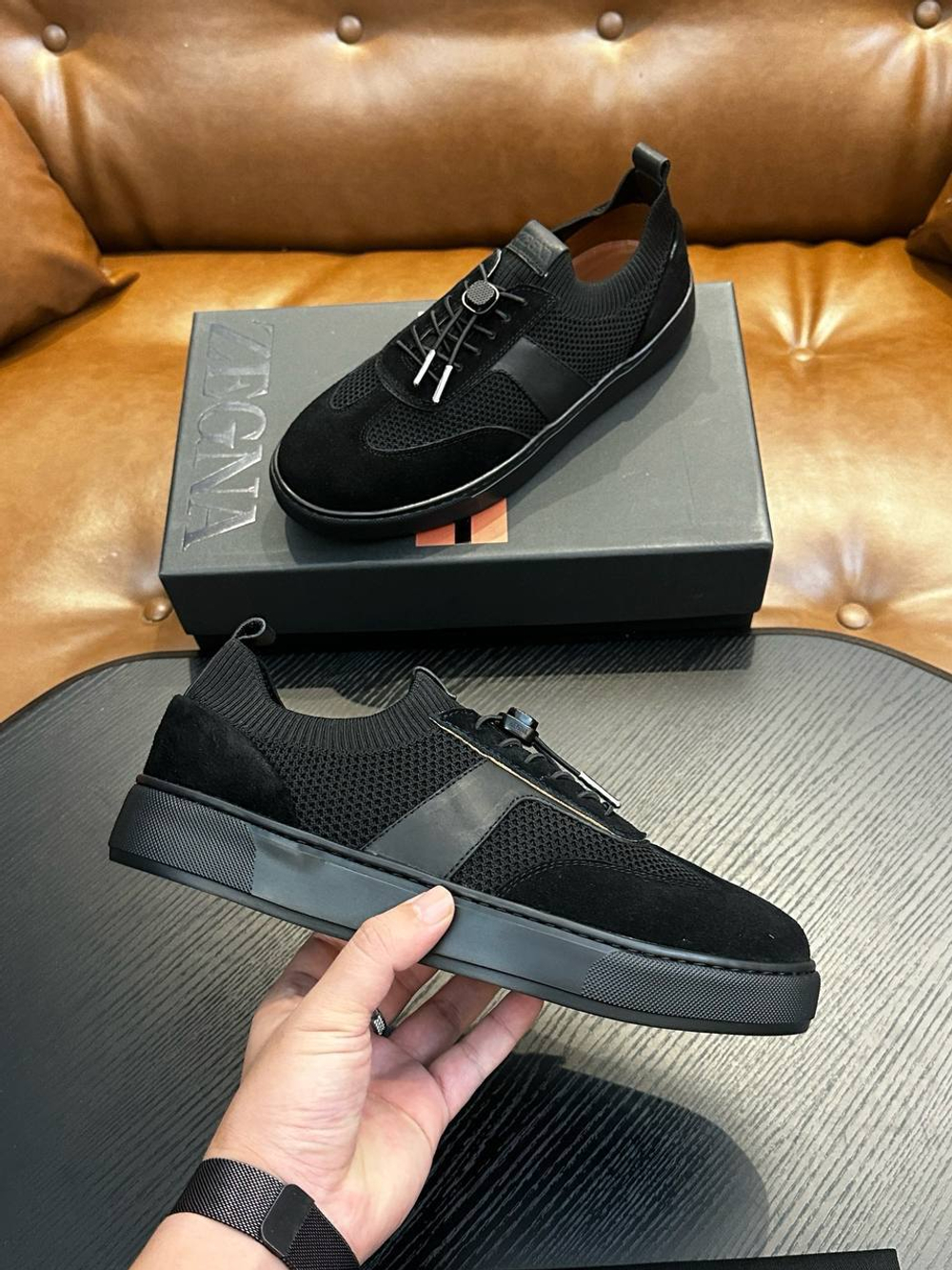Кеды Zegna