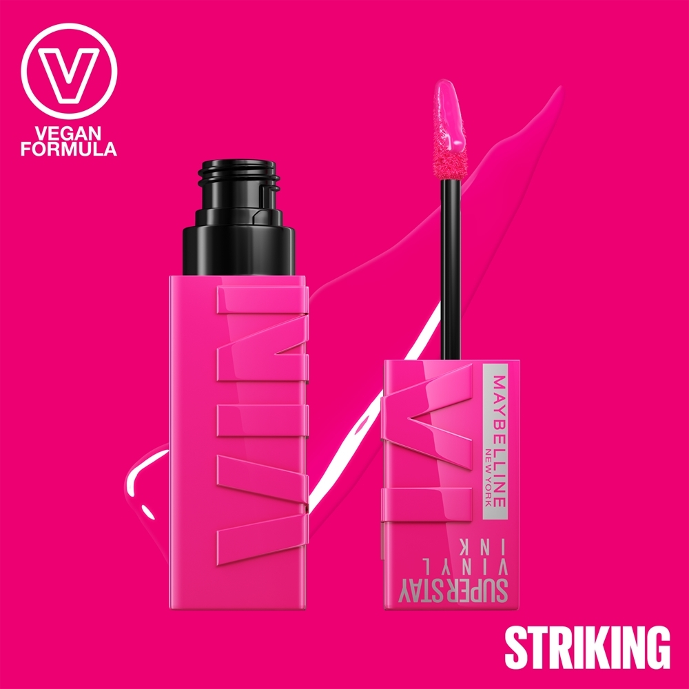 MAYBELLINE NEW YORK SuperStay Vinyl Ink - Стойкая жидкая помада, 4,2 ml