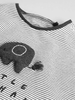 Лонгслив и легинсы в комплекте для малышей Next E48-214, Серый, Темно-серый