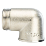 Угольник STOUT никелированный 1 1/4" ВР/НР