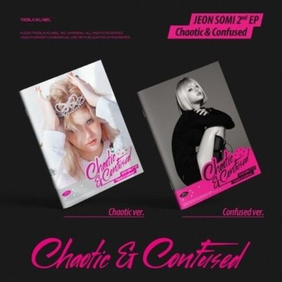 Альбом JEON SOMI - CHAOTIC & CONFUSED 2nd EP Album 2 Version SET