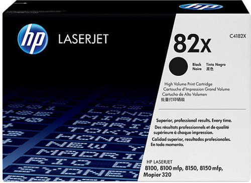 HP 82X Подлинный Черный 1 шт C4182X