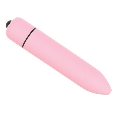 Розовая гладкая вибропуля «Оки-Чпоки» - 9 см. (Цвет: розовый)