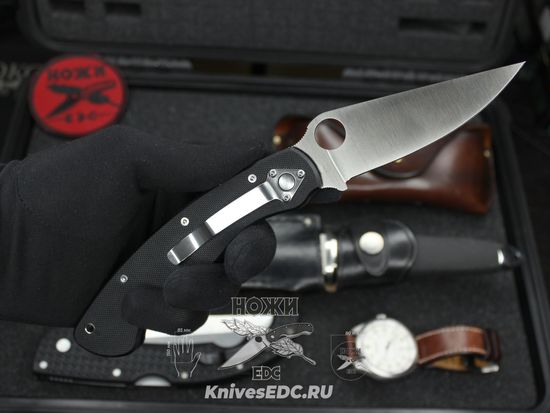 Складной нож Steelclaw Боец-3, черная рукоять - сталь D2