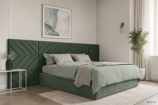 Кровать Colorado с широким изголовьем