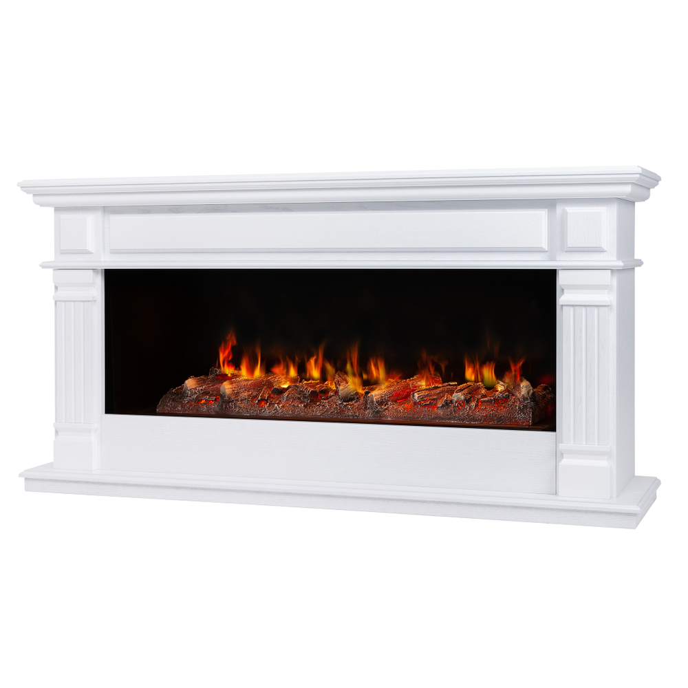 Каминокомплект Real Flame Islandia CST1000 WT с очагом 3D Cassette 1000