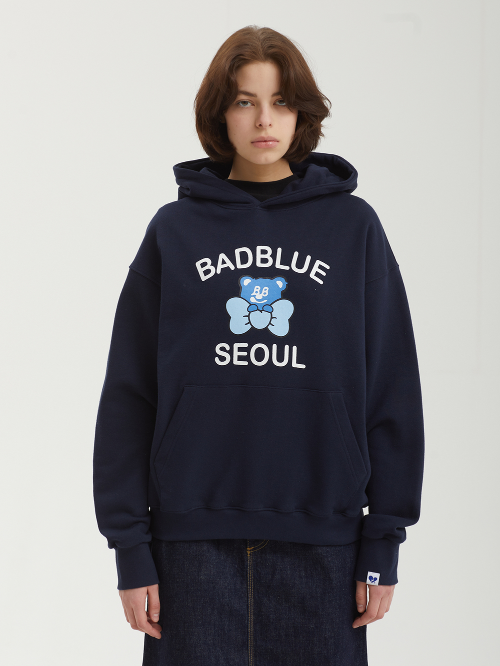 Женская Толстовка Badbear Seoul Navy