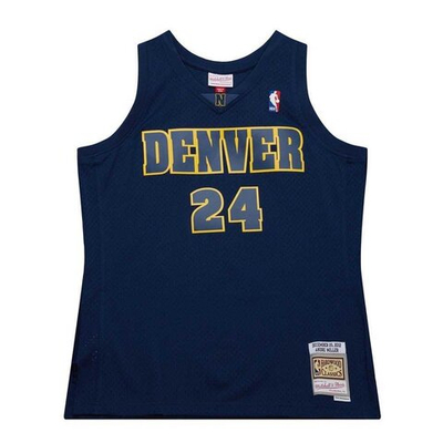 Футболка Mitchell&Ness NBA Day Jersey Denver Nuggets 2012 Andre Miller Navy Blue