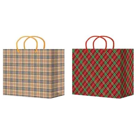 Пакеты подарочные бумажные 56х41+24см XXLH944-945 Микс (1/40шт)