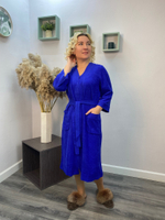 Халат женский "638 М.П" молния (159)