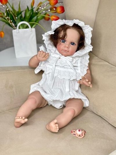 Кукла Реборн мягконабивная 60см (FA-596A1)