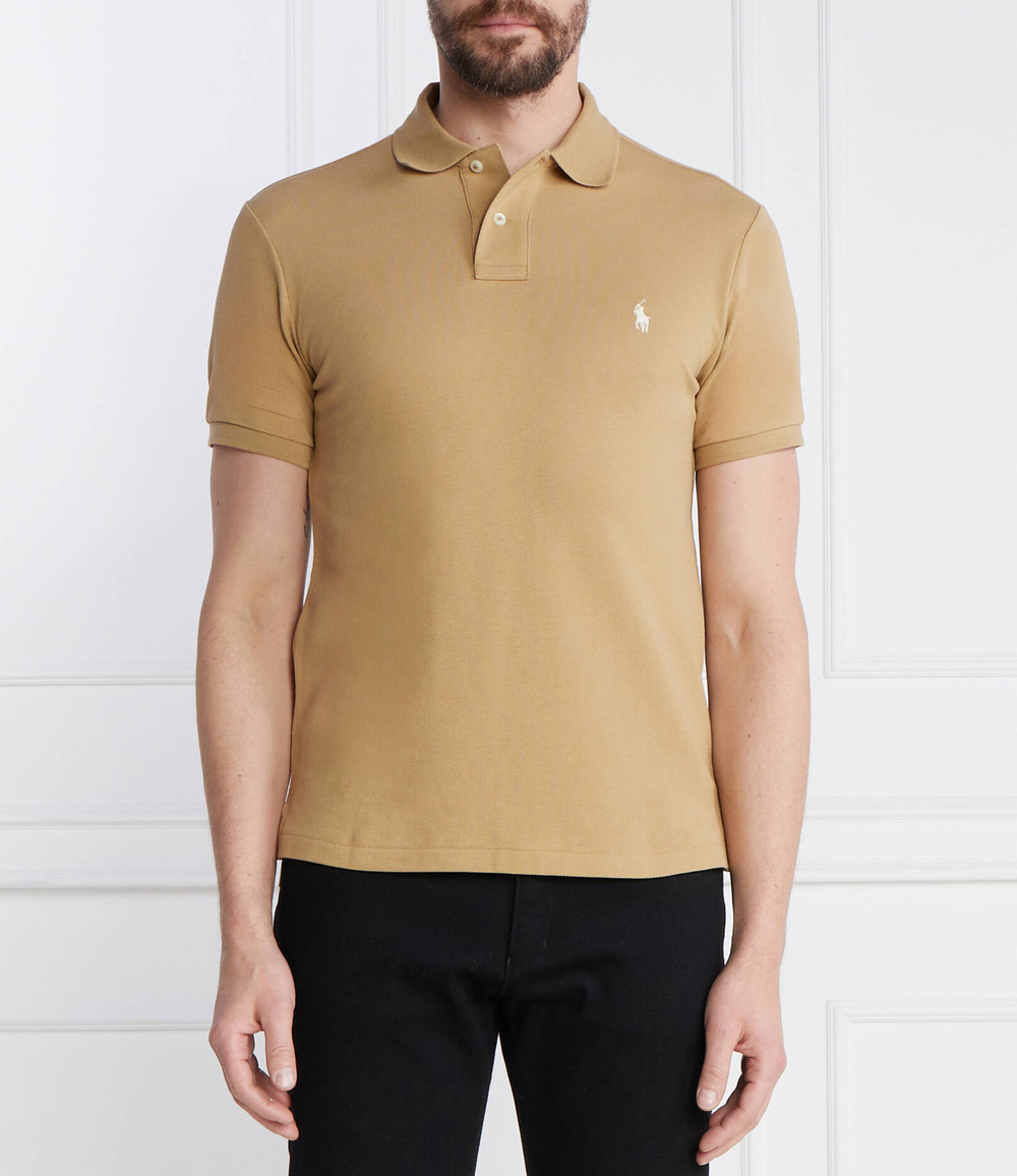 Поло POLO RALPH LAUREN - горчичный(710536856)