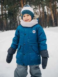 Парка зимняя "Индиго"