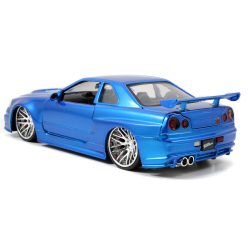 JADA Fast & Furious - Металлическая коллекционная машина 2002 Nissan Skyline 1:24 3971733