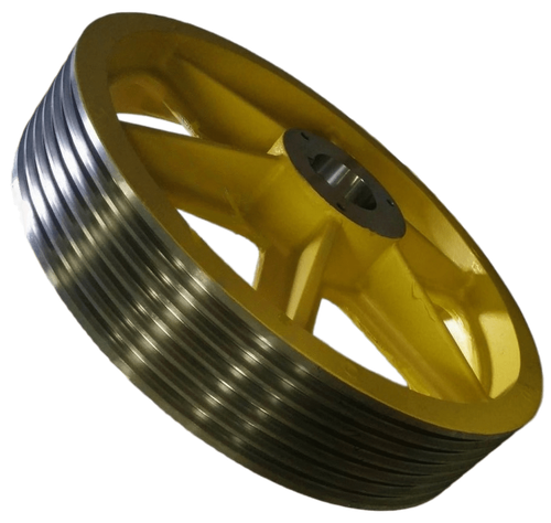 Канатоведущий шкив D=640x6x13 мм 90 град., OTIS 18ATF посадка на конус (100 мм х 90 мм)