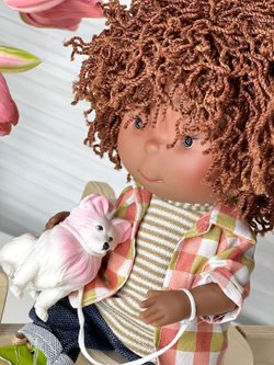 Кукла Nines виниловая 30см PIPPO шарнирная (2902K)