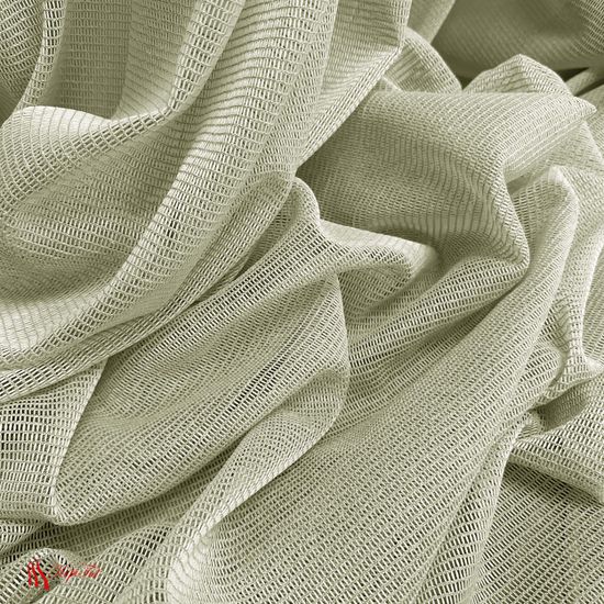 XL-Плотный тюль-сетка Pier (светло-серый)