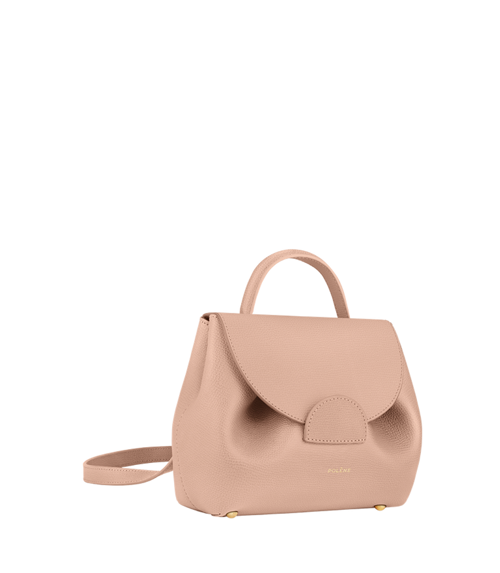 Сумка Polene Numéro Un Nano EDITION TEXTURED NUDE