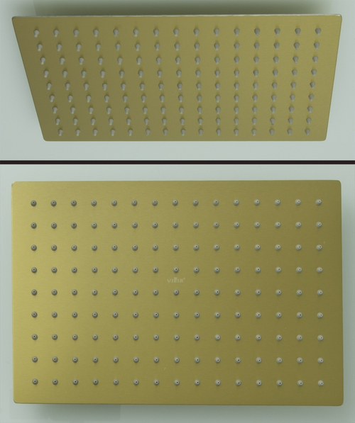 Лейка тропическая  20х30 прямоугольный  (МАТ. ЗОЛОТО)  ViEiR (20/1шт)