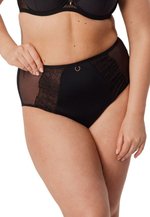 Трусики-слипы Roxane с завышенной линией талии (Размер: L) (Цвет: черный)