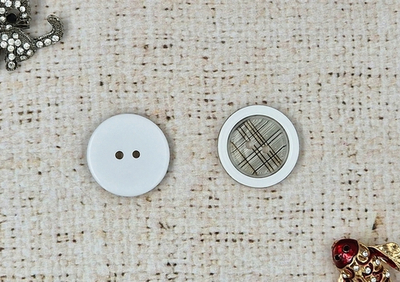 Пуговица костюмная, d 2,5 см