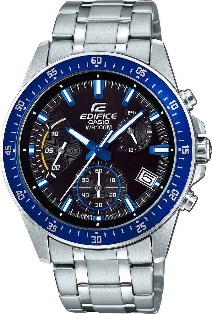 Японские наручные часы Casio Edifice EFV-540D-1A2VUEF с хронографом