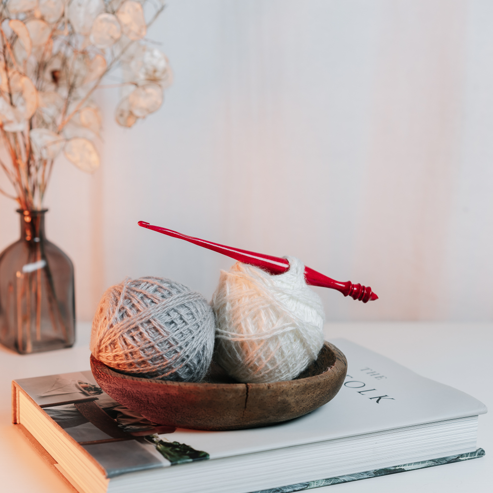 Деревянный крючок для вязания из древесины клена 8.5 мм. K338