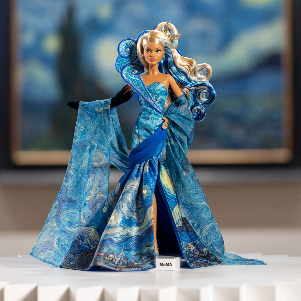 Кукла Barbie x MoMA Vincent van Gogh