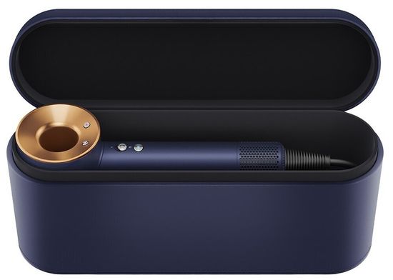 Фен Dyson Supersonic HD07, синий/медный + с подарочным чехлом UK