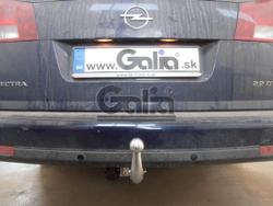 Фаркоп оцинкованный Galia O049A для Opel Vectra C универсал 2002-2008(паспорт и сертификат в комплекте)(без электрики)