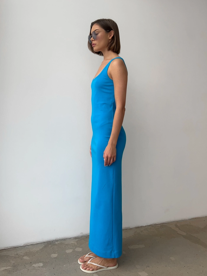 ПЛАТЬЕ ЭМИЛЬ ЛАЗУРНЫЙ