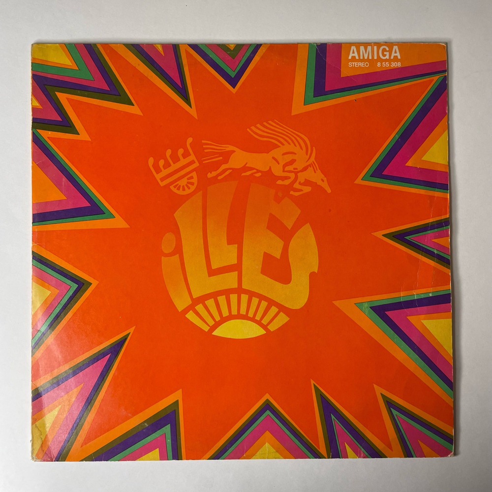 Винтажная виниловая пластинка LP Венгерская Группа Gruppe Illes (ГДР 1972)