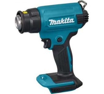 Аккумуляторный тепловой пистолет (фен) Makita LXT 18В, 550 град., кейс, насадки, защита от перезапуска, без аккум. и з/у DHG180ZK