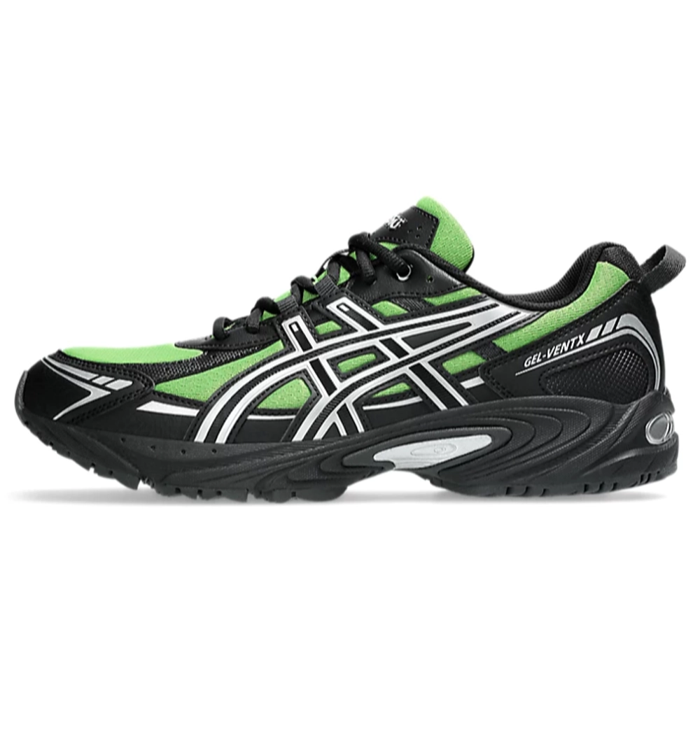Asics GEL-VENTX Black Piquant Green/Black