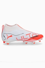Бутсы Puma Ultra 5 Match LL FG/AG Junior - белый