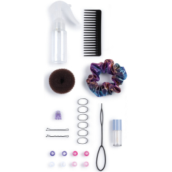 Игровая голова для причёсок Smoby My Beauty 320318WEB брюнетка с 23 аксессуарами от 3 лет — фото 4