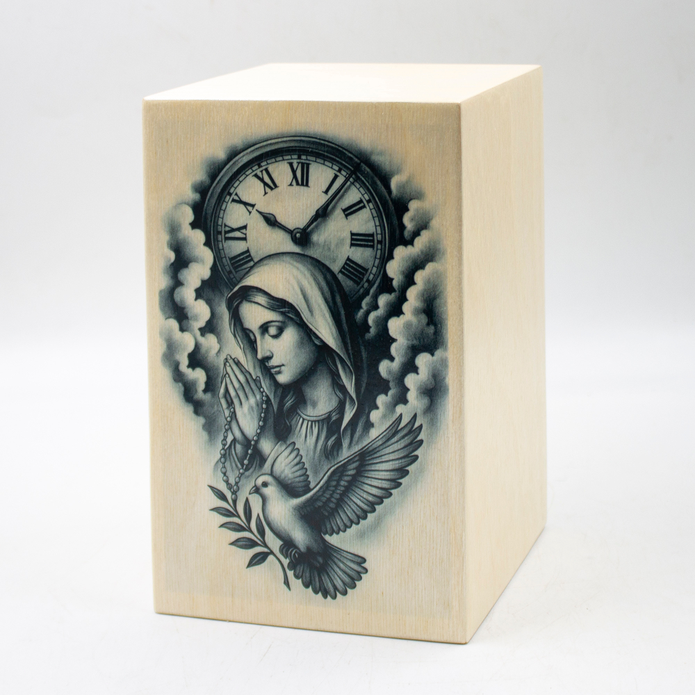 Урна для праха "Люмьер" Мадонна с голубем