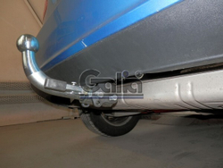Фаркоп оцинкованный Galia M128A для Mercedes A-Class w176 2012-, Mercedes B-Class w246 2012-(паспорт и сертификат в комплекте)(без электрики)