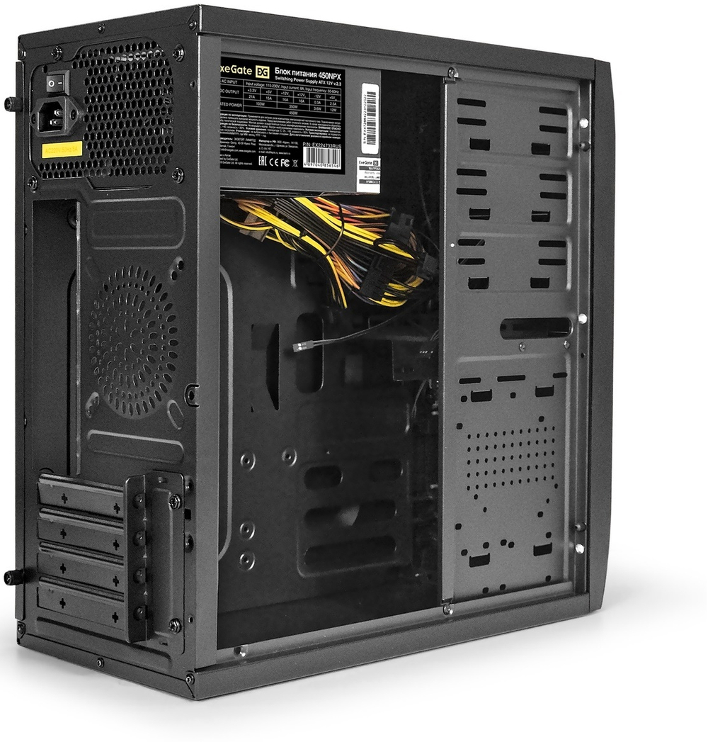 Корпус mATX Exegate mEVO-7807-NPX450